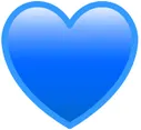 [NPH-B-S] NP Heart (Blue, S, No)